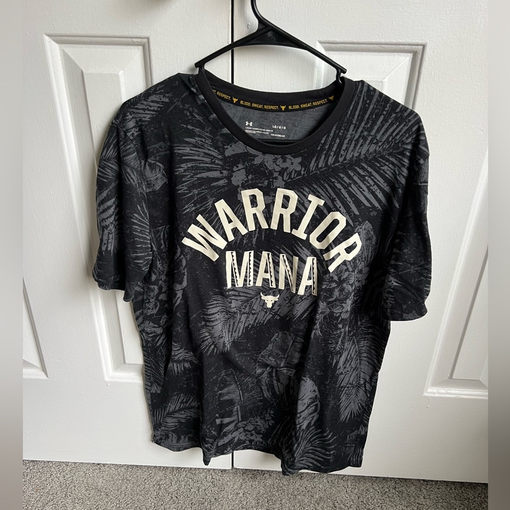 Under Armour Black Warrior Mana Tee